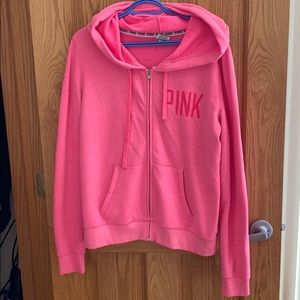 PINK Zip up Hoodie